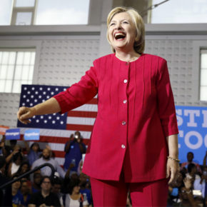 Weekend Reading:  "Our lady of the pantsuit: In praise — yes, praise! — of Hillary Clinton’s style," by Sonja Livingston on Salon.com